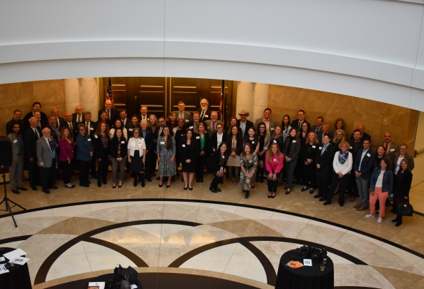 Group picture of Supreme Court's Pro Bono Recognition ceremony attendees